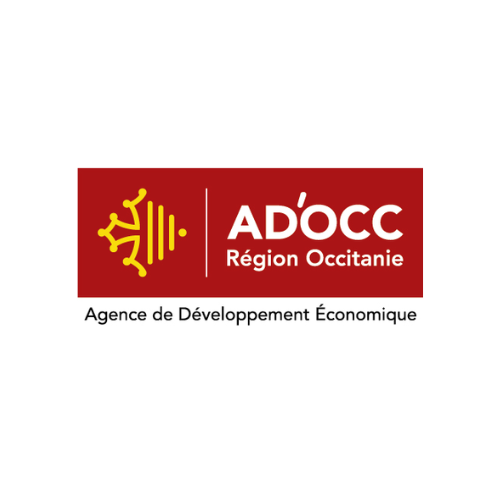 logo adocc partenaire Boatview Logo de l'agence de développement économique de la région Occitanie.